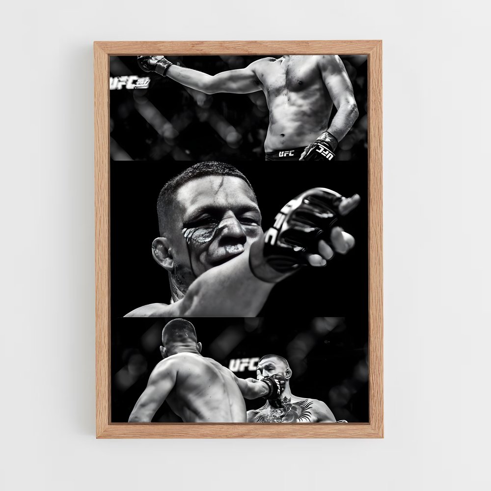 Poster Fight Night: Diaz vs. The World – affiche MMA (vue 4)